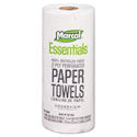 Marcal Essentials White 2-Ply Perforated Roll Towel, Case of 30 Rolls, 06350-02 