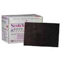 3M Scotch-Brite Scuff Pads Maroon Imperial Paint Prep, Box of 20 Pads, 07777