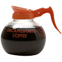 Coffee Decanter, Decaf, Glass