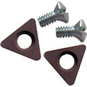 Ammco Carbide Insert, Positive Rake, 6 Pack AMM 69186