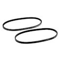AMMCO 6921 6.5" Non Vented Rotor Silencer Band, Pack of 2