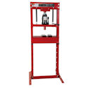ATD Tools 20-Ton Hydraulic Shop Press with Bottle Jack