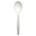 Boardwalk Heavyweight Polypropylene Cutlery, Soup Spoon,Box of 1000
