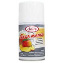 Claire Metered Air Fresheners, Mega Mango, 7 oz., Case of 12