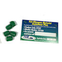 GB-BU-111-GRN, Nitrogen Cap Program With Tire Hazard and Roadside Assistance, Green Caps 