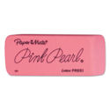 Sanford Pink Pearl Eraser, Large, 12/Box