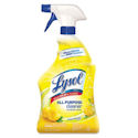 Lysol All-Purpose Cleaner, Lemon, Case of 12 - 32 oz. Spray Bottles