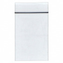 3"L x 2"W Standard Reclosable Poly Bag with Zip Seal Closure, Clear; 2 mil Thickness, Box of 100