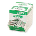 Aspirin Pain Relief, Tablet, Regular Strength, 50 Packs of 2 Tablets