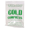 Cold Compress, 4" x 6" White Instant Cold Pack, Priced Each
