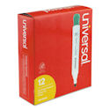 Dry Erase Marker, Chisel Tip, Green, Dozen