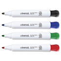 Dry Erase Markers, Bullet Tip, Assorted, 4/Set