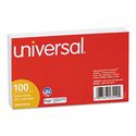 Ruled Index Cards, 3 x 5, White, 100/Pack