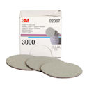 3M Trizact Hookit 3" P3000 Grit Foam Disc, Box of 15, 02087 