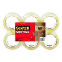 3M ScotchPro 3750-6 Clear Packaging Tape, 48 mm X 50 m, 6 rolls per pack, 91764