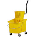 35 QT. Mop Bucket & Wringer Combo Pack, Yellow, Priced Each 