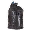 56 Gallon Black Garbage Bags, 43x47, 1.3mil, Case of 100 Bags